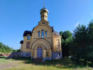Церковь Александра Невского в деревне Залахтовье